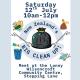 Logo for New Zealand's big clean up on Sat 12th, Jul 2025 10:00
